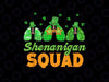 PNG ONLY Shenanigan Squad Lung Respiratory Therapy St. Patricks Day Png, Patrick's Day Png, Digital Download