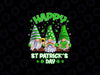 PNG ONLY Happy St Patrick's Day Three Gnomes Png, St Patricks Day Gnomes Shamrock Png, Patrick's Day Png, Digital Download