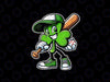 PNG ONLY Dabbing Shamrock Baseball St Patricks Day Png, Funny Shamrock Play Sport Png, Patrick's Day Png, Digital Download