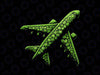 PNG ONLY Airplane Shamrock St Patricks Day Png,  Airplane Lucky Shamrock Png, Patrick's Day Png, Digital Download