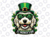 PNG ONLY Goldendoodle St. Patrick's Day Cute Doodle Png, Irish Dog Mom Png, St Patricks Day Png, Digital Download