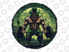 PNG ONLY Leprechaun Lifting Weights Bodybuilding Gym St Patricks Day Png, St Patricks Day Png, Digital Download
