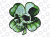 PNG ONLY Shamrock Skull Irish St Patricks Day Png, Shamrock Saint Patricks Png, St Patricks Day Png, Digital Download