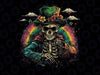 PNG ONLY Skull Skeleton Leprechaun St. Patrick's Day Png, Skeleton Saint Paddy's Rainbow Png, St Patricks Day Png, Digital Download