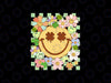 Smile Face St. Patrick’s Svg, Retro Groovy Shamrock Smile Face Svg, Patrick's Day Png, Digital Download