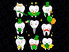 Teeth St Patrick Dentist Dental Assistant Irish Leprechaun Svg, Irish Dentist Png Svg, Patrick's Day Png, Digital Download