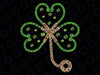 Leopard Shamrock Nurse St Patricks Day Svg, Stethoscope Heart Png, Patrick's Day Png, Digital Download