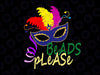 Mardi Gras SVG - Beads please svg, png, dxf, eps digital download