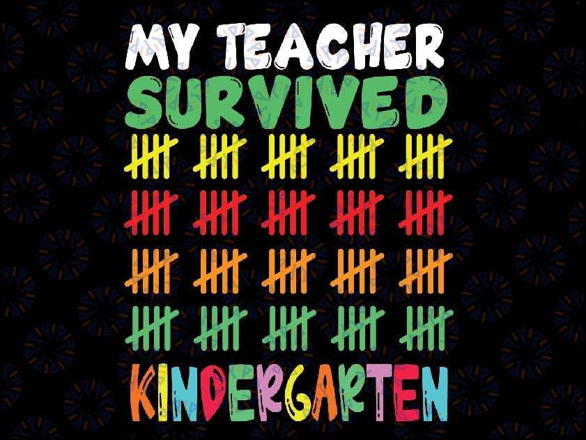 100 Days of School Teacher Survived Svg, 100th Day of School Costume Digital Svg, 100th Day Love Shool Png, Digital Download