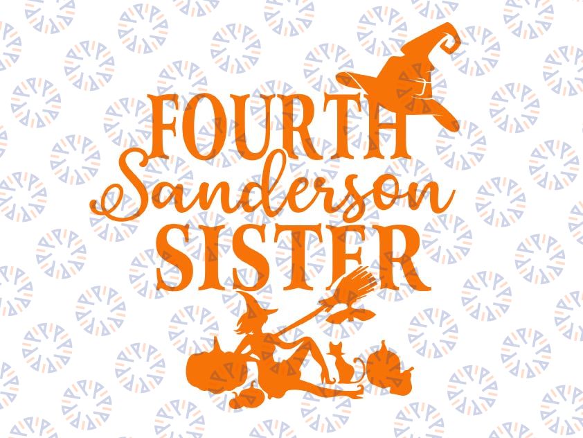 Fourth Sanderson Sister, Fourth Sanderson Sister svg, Sanderson Sister png, Halloween Svg, Halloween svg, Funny Halloween svg png