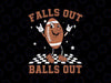 Retro Falls Out Balls Out Football Vintage Thanksgiving Svg, Football Season Halloween Svg, Thanksgiving Png, Digital Download