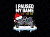 Christmas I Paused My Game To Be Here Svg, Funny Gamer Controller Svg, Christmas Game, Digital Download