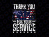 Vintage Veteran Thank You For Your Service Veteran's Day Svg, Veterans Day America Flag Svg, Digital Download