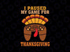 Happy Thanksgiving Gaming Fall Turkey Gamer Boys Svg, Fall Video Game Svg, Thanksgiving Png, Digital Download