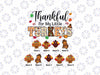 Personalized Thankful For My Little TurKeys Png, Custom Little Turkey for Thanksgiving Png, Thanksgiving Png, Digital Download