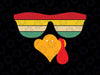 Vintage Turkey Face Thanksgiving Sunglasses Svg, Turkey Face Sunglasses Svg, Thanksgiving Png, Digital Download