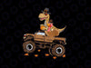 PNG ONLY- Happy Thanksgiving Dinosaur Turkey Riding Truck Boy Png, Turkey Riding Monster Svg, Thanksgiving Png, Digital Download