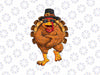 PNG ONLY- Dancing Turkey Thanksgiving Day Youth Png, Turkey Head Boy Png, Thanksgiving Png, Digital Download