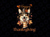 PNG ONLY- Happy Thanksgiving Corgi Pilgrim Png, Pilgrim Puppy Png, Thanksgiving dog, Thanksgiving Png, Digital Download