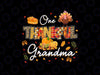 PNG ONLY- One Thankful Grandma Png, Fall Leaves Autumn Grandma Thanksgiving Png, Thanksgiving Png, Digital Download