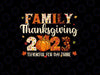 PNG ONLY- Family Thanksgiving 2023 Flower Png, Thankful For My Tribe Fall Autumn Png, Thanksgiving Png, Digital Download