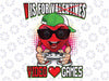 Gamer Boys Teen Valentines Day V Is For Video Games Png, Video Games Valentine Funny With Apple Hat Png, Digital Download