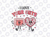 I Love Your Guts Nurse Valentine Svg, Retro GI Nurse Valentine's Day Svg, Medical Endo Rn Gastroenterologist, Digital Design Download