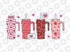 Valentines Day Cup Png, Valentines Day Png, Cute Valentine Water bottle Png, Valentine's Day Digital Design Download