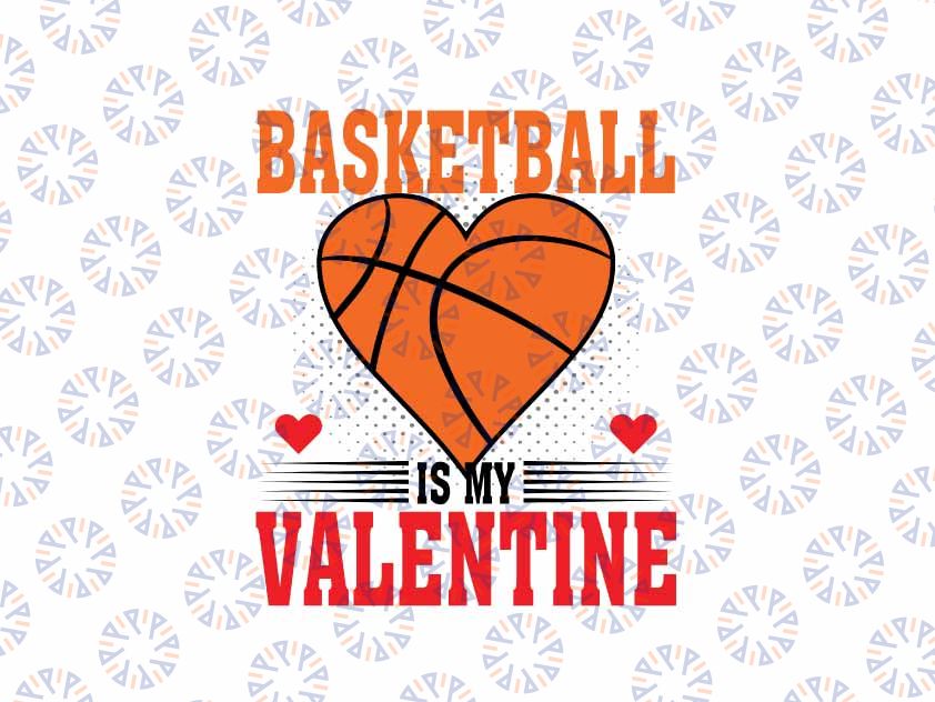 Basketball Heart Love Valentines Day Sport Player Coach Svg, Baseball Football Valentines Svg,Valentine's Day Png, Digital Download