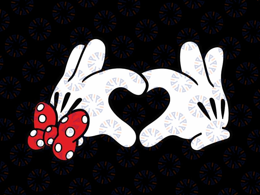 Mick-ey And Min-nie Love Svg, Mouse Happy Valentines Day Svg, Matching Couples Svg, Valentine's Day Png, Digital Download