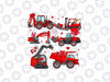 PNG ONLY Construction Vehicle Valentines Day Crane Truck Png, Valentine Excavator Png,Valentines Day Png, Digital Download
