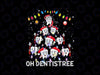 Oh Dentistree Christmas Dentist Funny Xmas Dental PNG, Dental Hygiene Xmas PNG, Dental Christmas Png, Christmas Teeth Tree Png