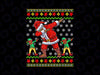 Christmas African American Dabbing Santa E-lf PNG, Christmas Png, Holiday Png, Merry Christmas Png, African American Santa PNG