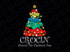 Sandal Around The Christmas Tree Funny PNG, Ugly Xmas Pajama Png, The Christmas Tree Png, Christmas Tree Png, Sandal Png Sublimation Design