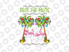 Deck the Palms Merry Flamingo Christmas PNG, Christmas Flamingo Png, Flamingo Christmas Light Png, Palm Tree, Funny Beach Tropical Gift