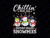 Chillin With My 2nd Second Grade Snowmies PNG, Teacher Christmas PNG, Second Grade Teacher Png, Christmas Teacher Gift