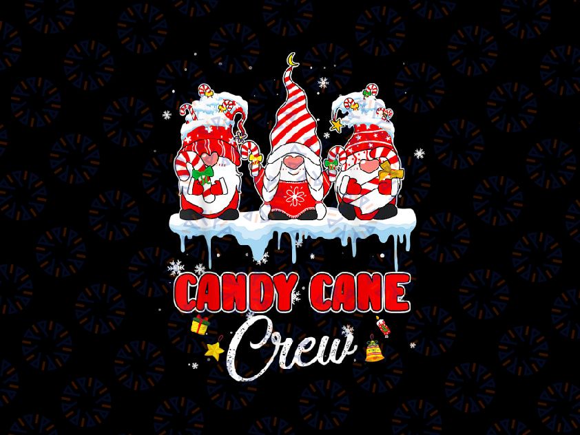 Candy Cane Crew Png, Christmas Gnomes Png, Merry Xmas, Christmas Png,  Candy Cane Sublimation