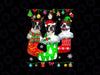 Christmas Socks Pajama Boston Terrier Dog Puppy Lover PNG, Dog Socks, Pet Lovers, Christmas Gift Funny Christmas Png