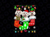 Christmas Socks Pajama Maltese Dog Puppy Lover PNG, Maltese Png, Christmas Png, Dog Png, Funny Christmas Png, Gift for Dog Lovers