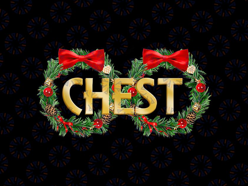 Chest Funny PNG, Couple Christmas Png, Funny Christmas Png, Matching Christmas Matching Chestnuts Png Sublimation Digital Download