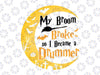 My broom broke so I became a drummer svg, dxf,eps,png, Digital Download Halloween SVG,Halloween Witch svg