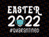 Easter 2022 Quarantined Svg, Bunny With Glasses Svg,Kids Easter Svg,Cute Easter Svg,Easter Day Svg, Easter Bunny Svg Png