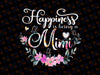 Happiness Is Being A Mimi Png, Floral Mimi Gift Png Mother's Day Gift Png Grandma Png