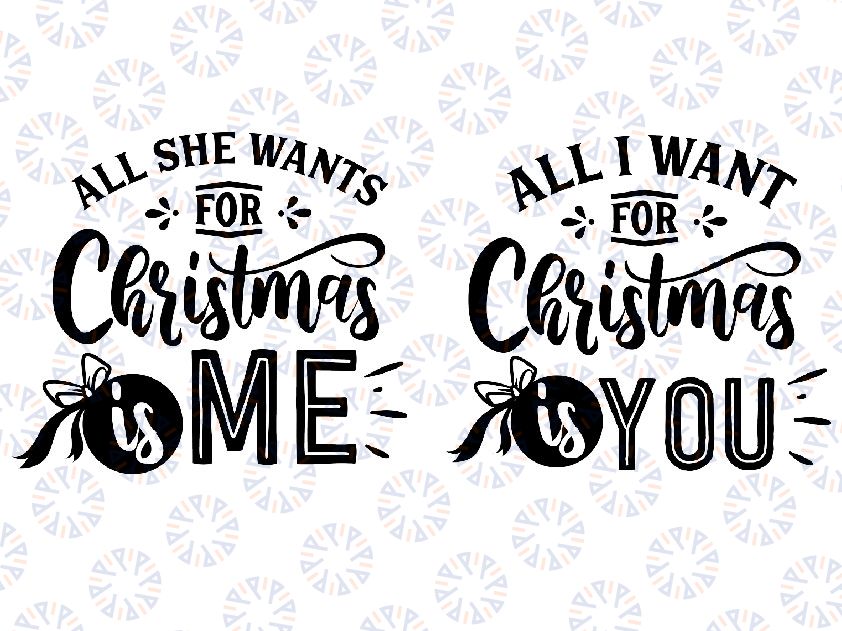 All I Want For Christmas is You svg, Christmas mug svg, Christmas shirt svg, christmas saying svg, christmas sign svg, hand lettered svg,png