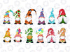 Christmas Gnomes Sublimation Bundle, Christmas PNG Print, Christmas Gnome Sublimate, Holiday, Merry Christmas