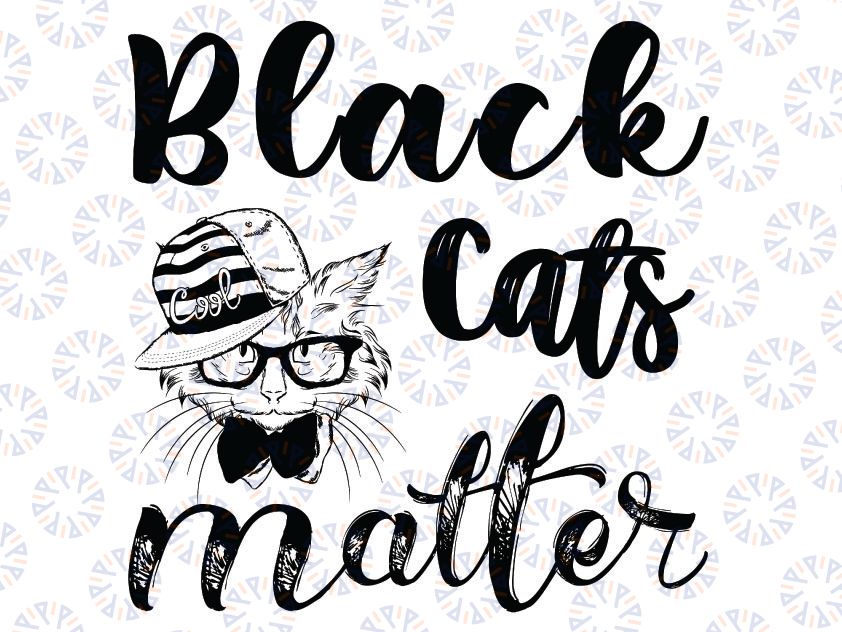 Black Cat Matter svg, halloween cat svg, Funny Halloween Black Cat SVG, Dxf Eps Png Digital Download