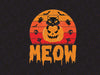 Moew Cat svg, halloween cat svg, Funny Halloween Black Cat SVG, Dxf Eps Png Digital Download