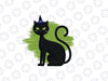 Cat svg, halloween cat svg, Funny Halloween Black Cat SVG, Dxf Eps Png Digital Download