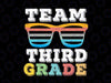 Team Third Grade Svg, 3rd Grade Squad Svg, Back To School Svg, First Day of School Svg, 3rd Grade Student Svg Cricut