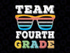 Team Fourth Grade Svg, 4th Grade Squad Svg, Back To School Svg, First Day of School Svg, 4th Grade Student Svg Cricut